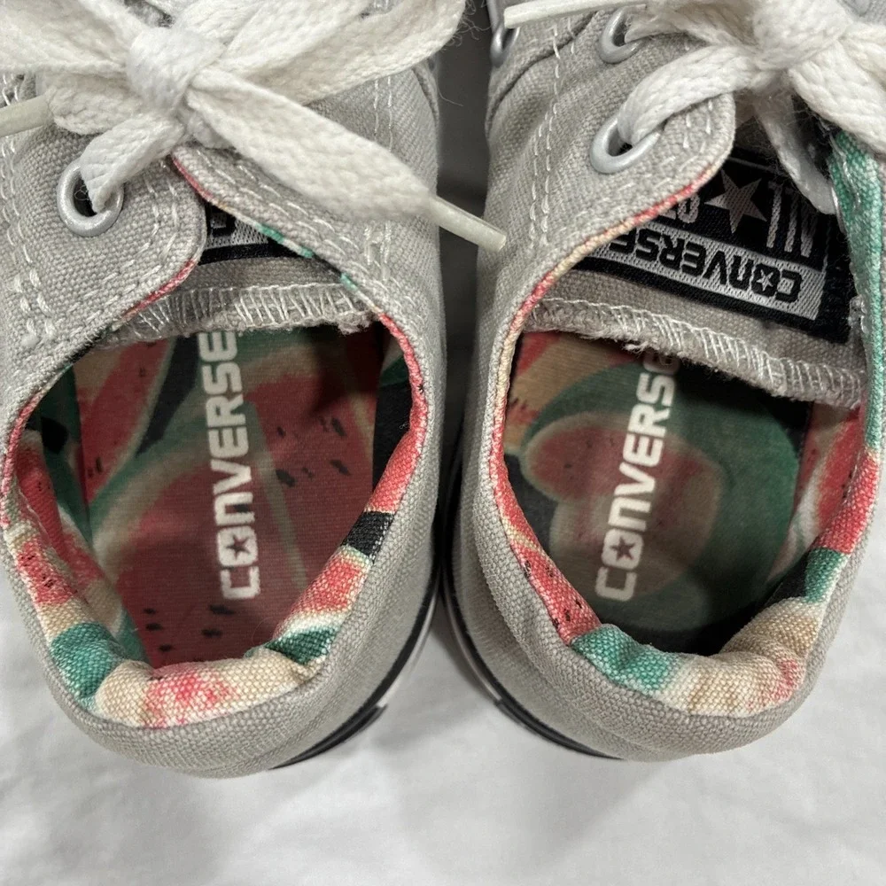 Converse Chuck Taylor Madison  Ox Skateboard Shoes KIDS 13 Gray Watermelon Print